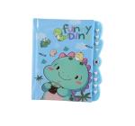 Vicces Dino lakatos napló, 13×15 cm