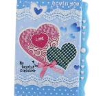 Lovin'n you” lakatos napló 14×19 cm