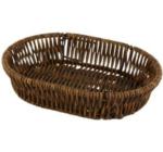 Műanyag ovális tálalókosár 20×15 cm