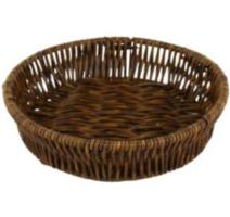 Kör alakú tálalókosár 18 cm, műanyag