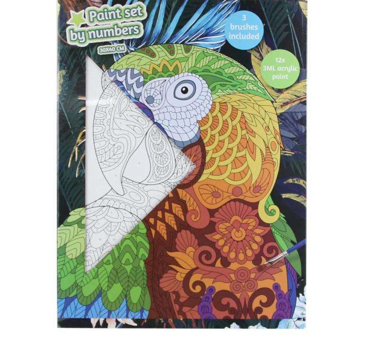 Vászonfestés számok alapján 30×40 cm