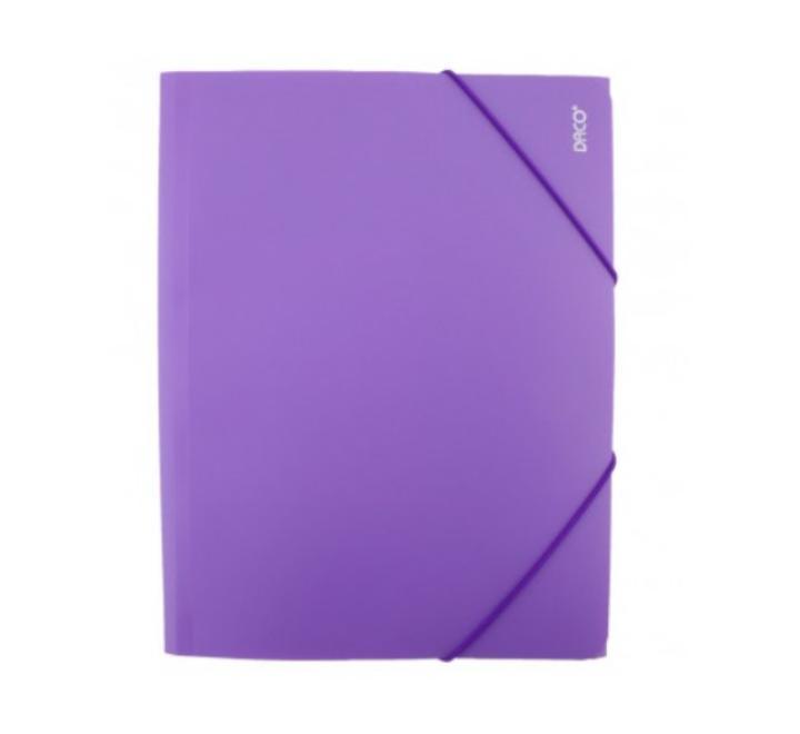 Műanyag mappa Daco lila