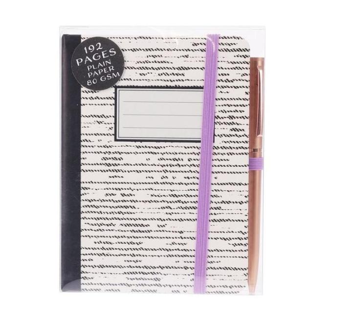 Notesz írószerrel A6