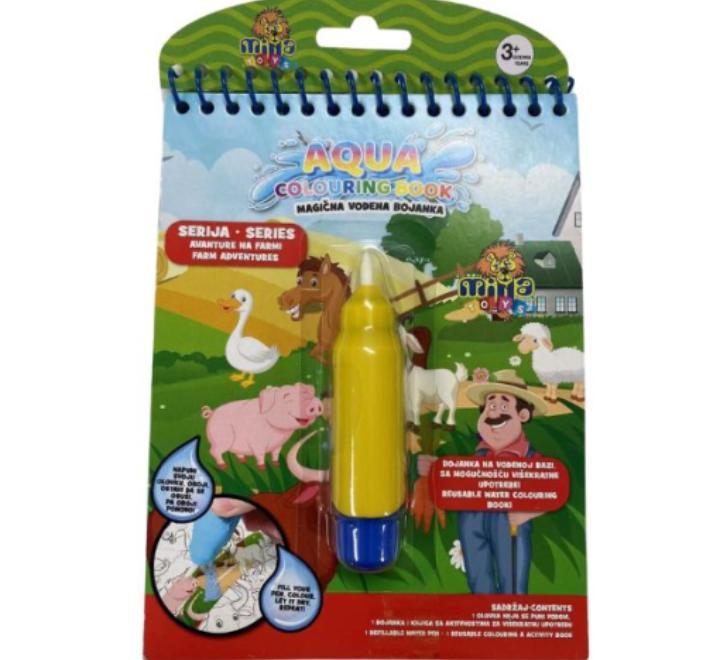 Water Farm Adventures vízfestő könyv