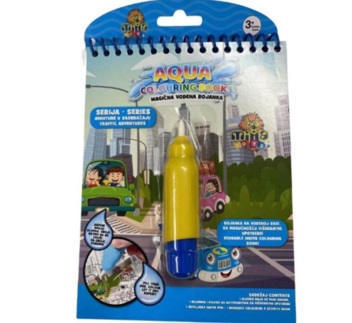 Vízfestő könyv Traffic Adventures