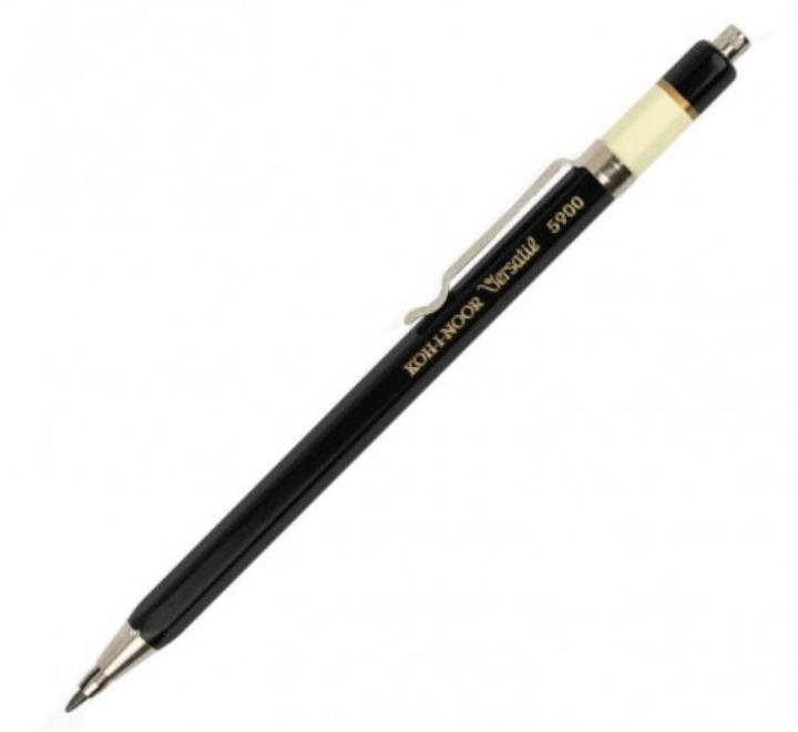 Mechanikus ceruza 2 mm Fém fekete