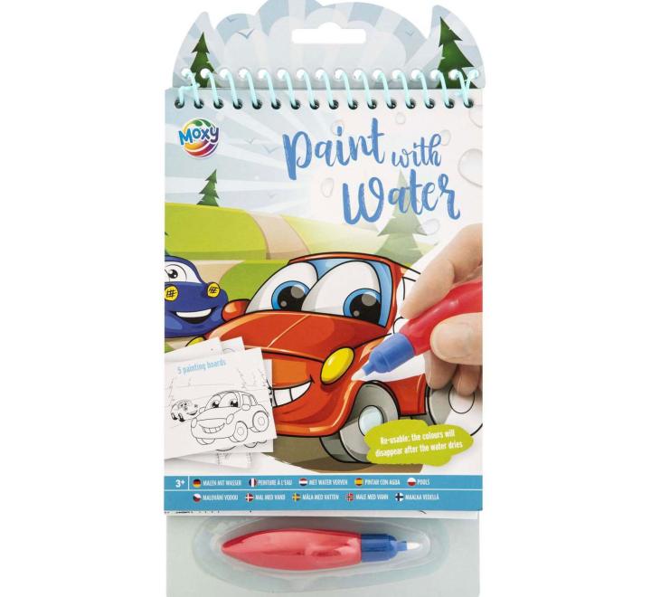 Vízfestő könyv 23x14 cm 5 lap