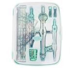 Geometria készlet műanyag Daco