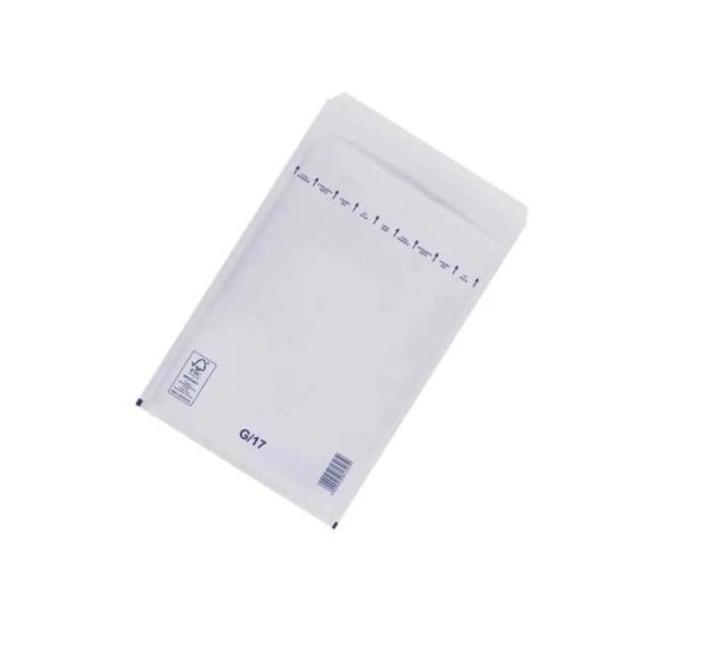 G/17  fehér buborékfóliás boriték  250x350/230x340mm