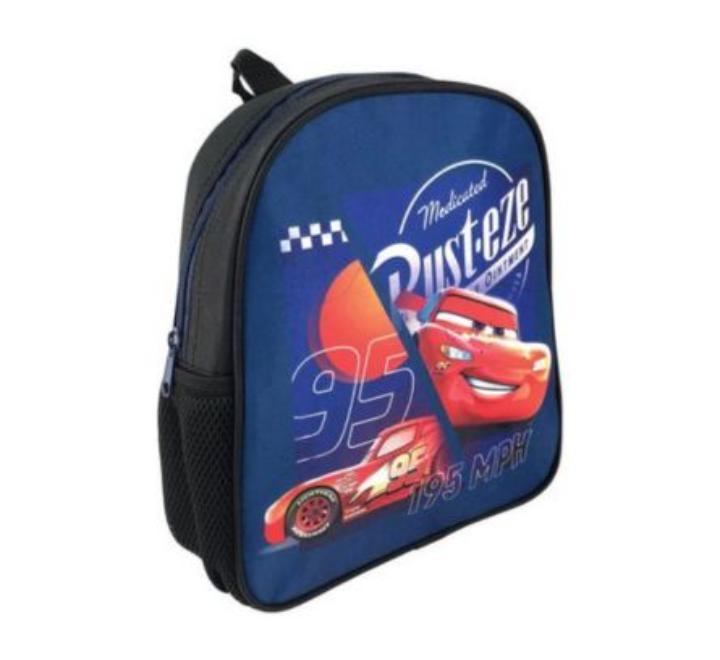 Ghiozdan Gradinita Cars albastru Rusteze Pigna 28x24x9cm