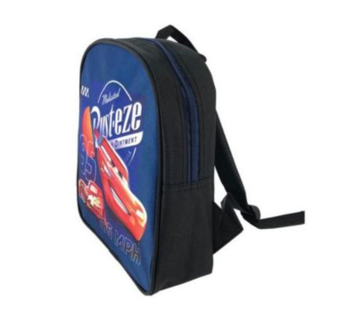 Ghiozdan Gradinita Cars albastru Rusteze Pigna 28x24x9cm