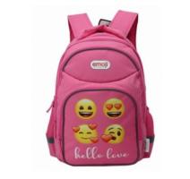 Ghiozdan gimnaziu Pigna 3 fermoare Emoji 42x30x20cm