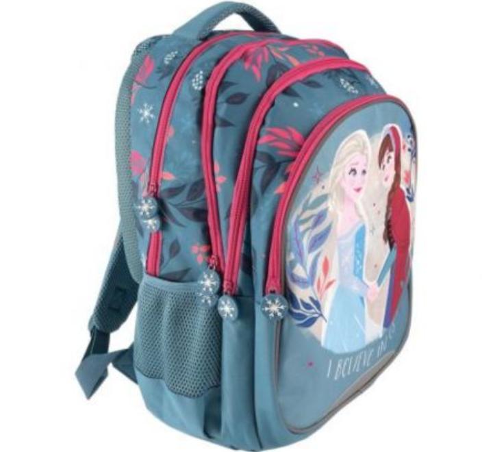 Ghiozdan CL 1/4 Frozen Albastru Pal Pigna 46x32x12cm