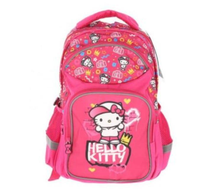 Ghiozdan CL 1/4 Hello  Kitty 3 ferm. Roz Pigna 40x28x20cm