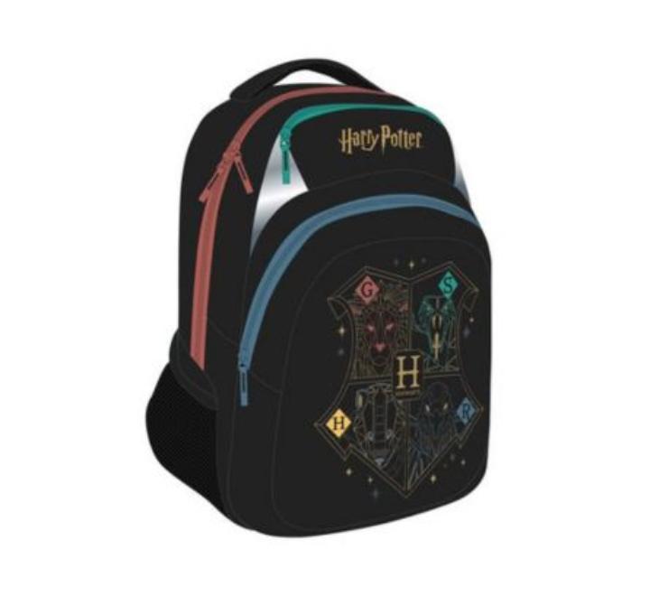 Ghiozdan gimnaziu Pigna Teens Harry Potter Negru 45x32x14cm