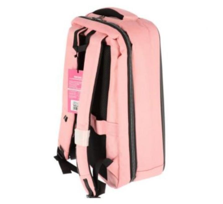 Ghiozdan laptop Pink Roz-Negru 41x29x14cm