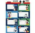 Etichete scolare Mickey