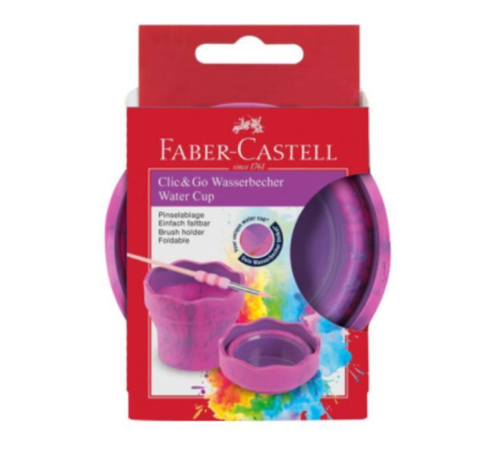 Vízes edény Faber Castell rozsaszin