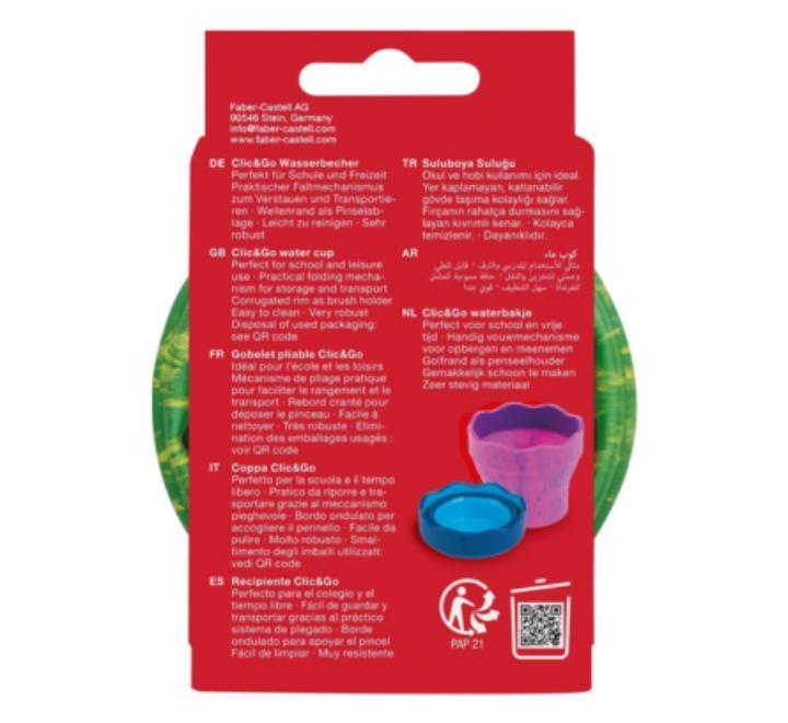 Vízes edény Faber Castell verde