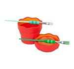 Vízes edény Faber Castell rosu