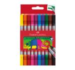 Filctoll 10 szín 2 kupak Faber-Castell