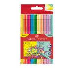 Filctoll 10 szín Pastell Faber-Castell