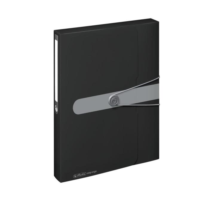 Iratgyűjtő doboz PP EOTG Herlitz fekete