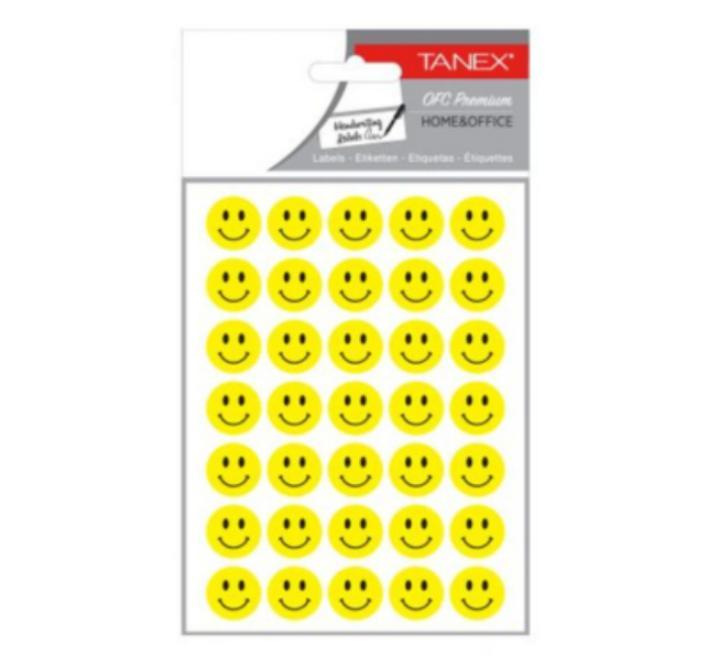 Sticker Smileys galben 2/set