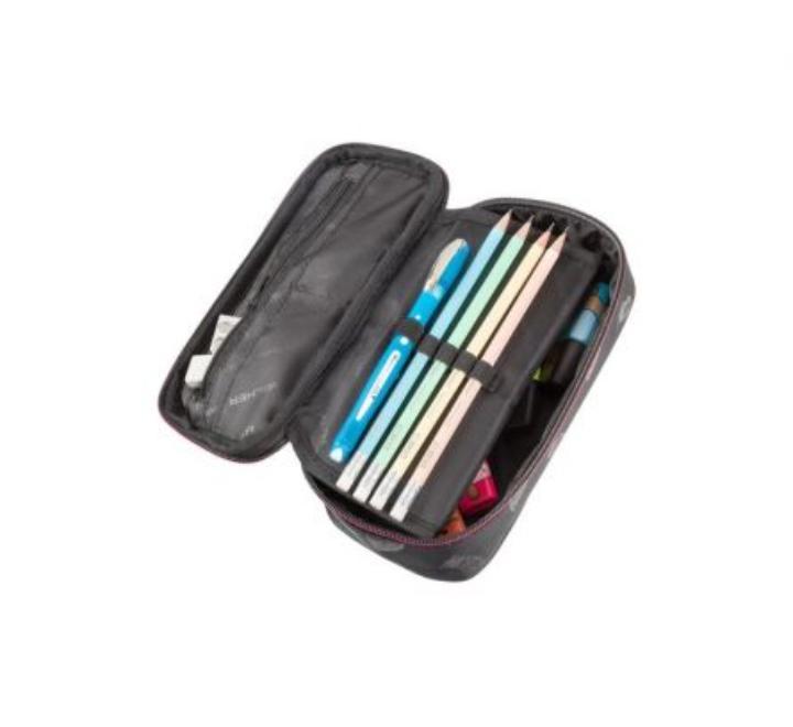 Tolltartó ovális fekete Walker