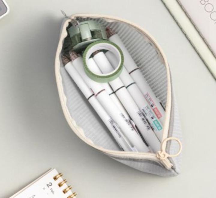 Etui  Mesh textil color pt accesorii tubular Deli