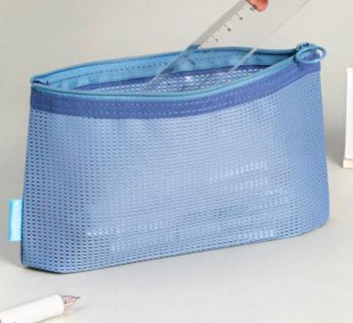 Etui  Mesh textil color pt accesorii tubular Deli