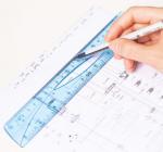 Rugalmas geometria 4 darabos készlet szines