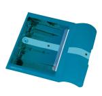 Gombos mappa EOTG A4 Herlitz átlátszó kék