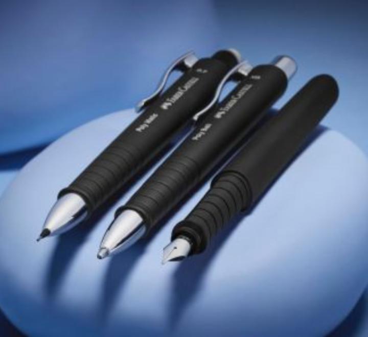 Stilou Poly Pen Negru Faber Castell