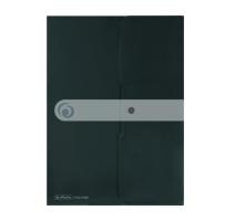 Gombos mappa EOTG A4 Herlitz fekete