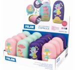 Hegyező és radír Milan