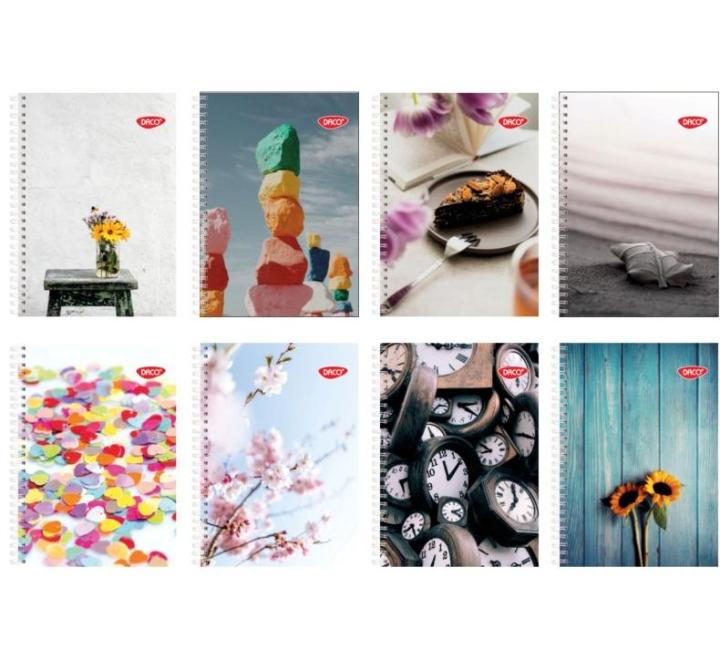 Notesz A6 80 lap spirálos