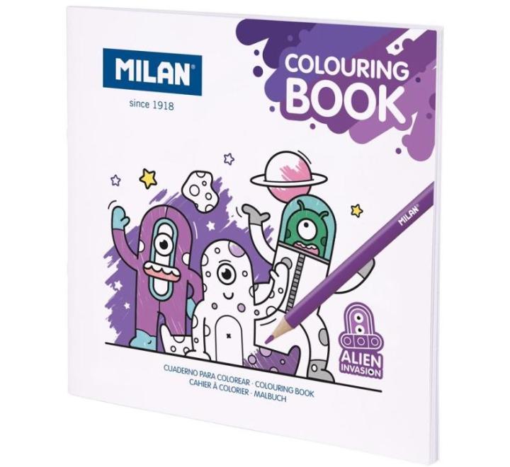 Carte colorat Alien iIvasion