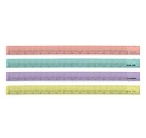 Liniar 15 cm triunghiular color