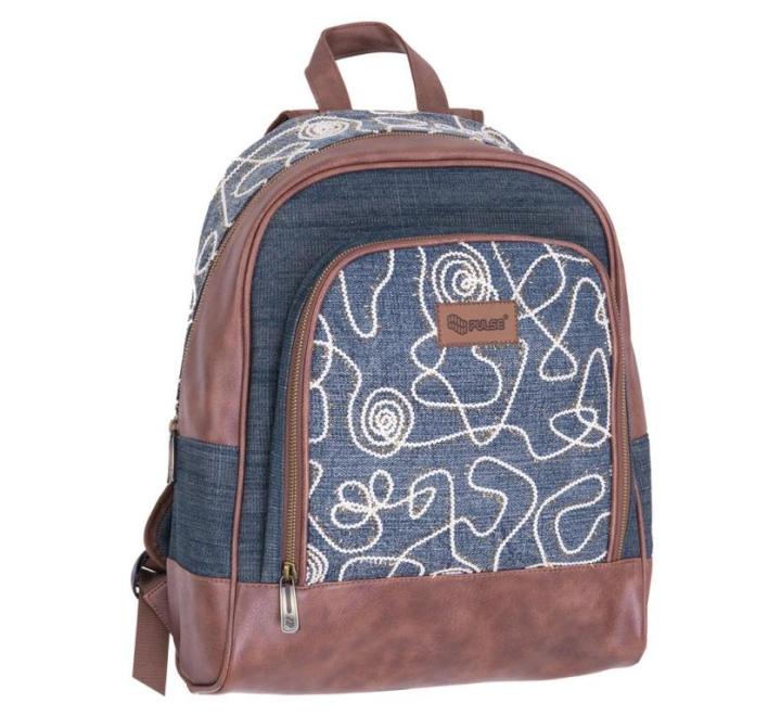 Iskolatáska Pulse Jeans Glossy