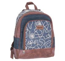 Ghiozdan Pulse Jeans Glossy