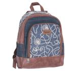 Iskolatáska Pulse Jeans Glossy