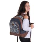 Iskolatáska Pulse Jeans Glossy