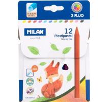 Zsírkréta 12 szín Milan