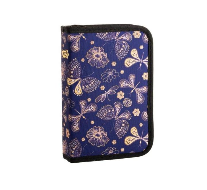 Felszerelet tolltartó 1 zipzaros kétfelé nyiló