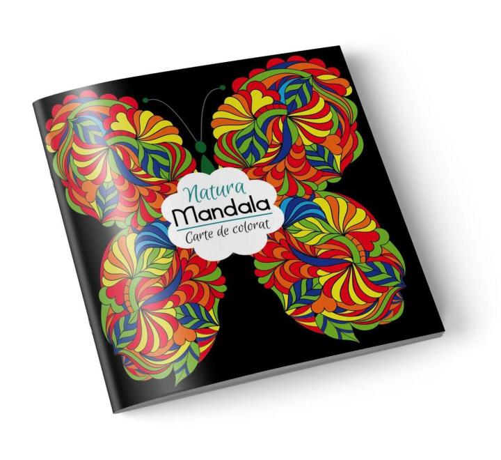 Carte colorat Mandala Natura