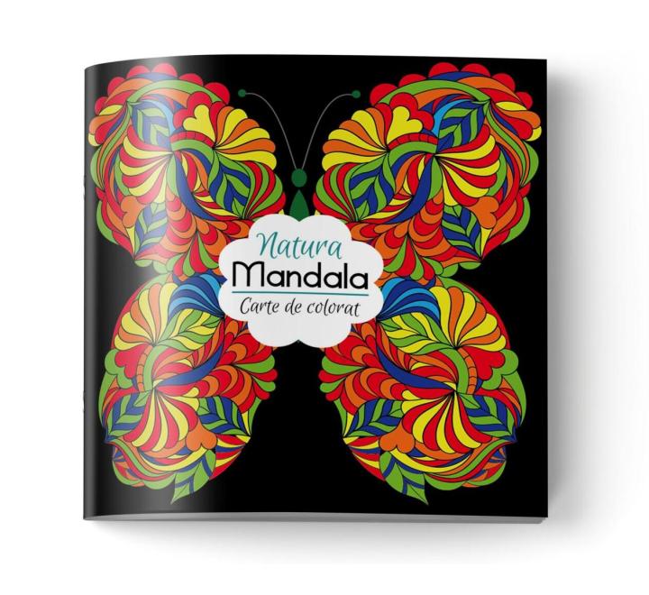 Carte colorat Mandala Natura