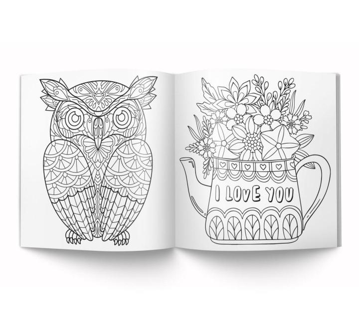 Carte colorat Mandala Natura