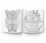 Carte colorat Mandala Natura