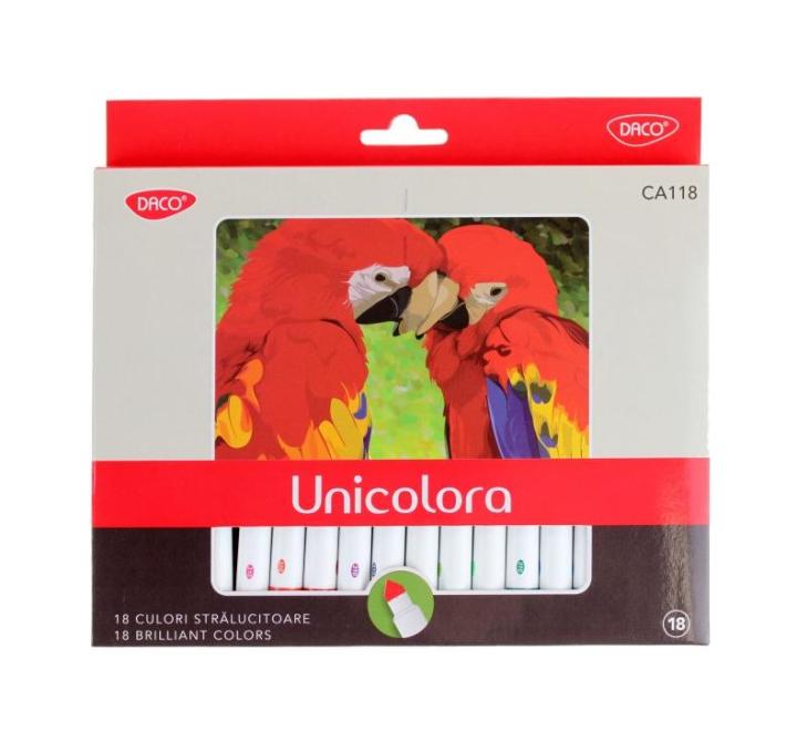 Carioca 18c varf conic unicolora Daco